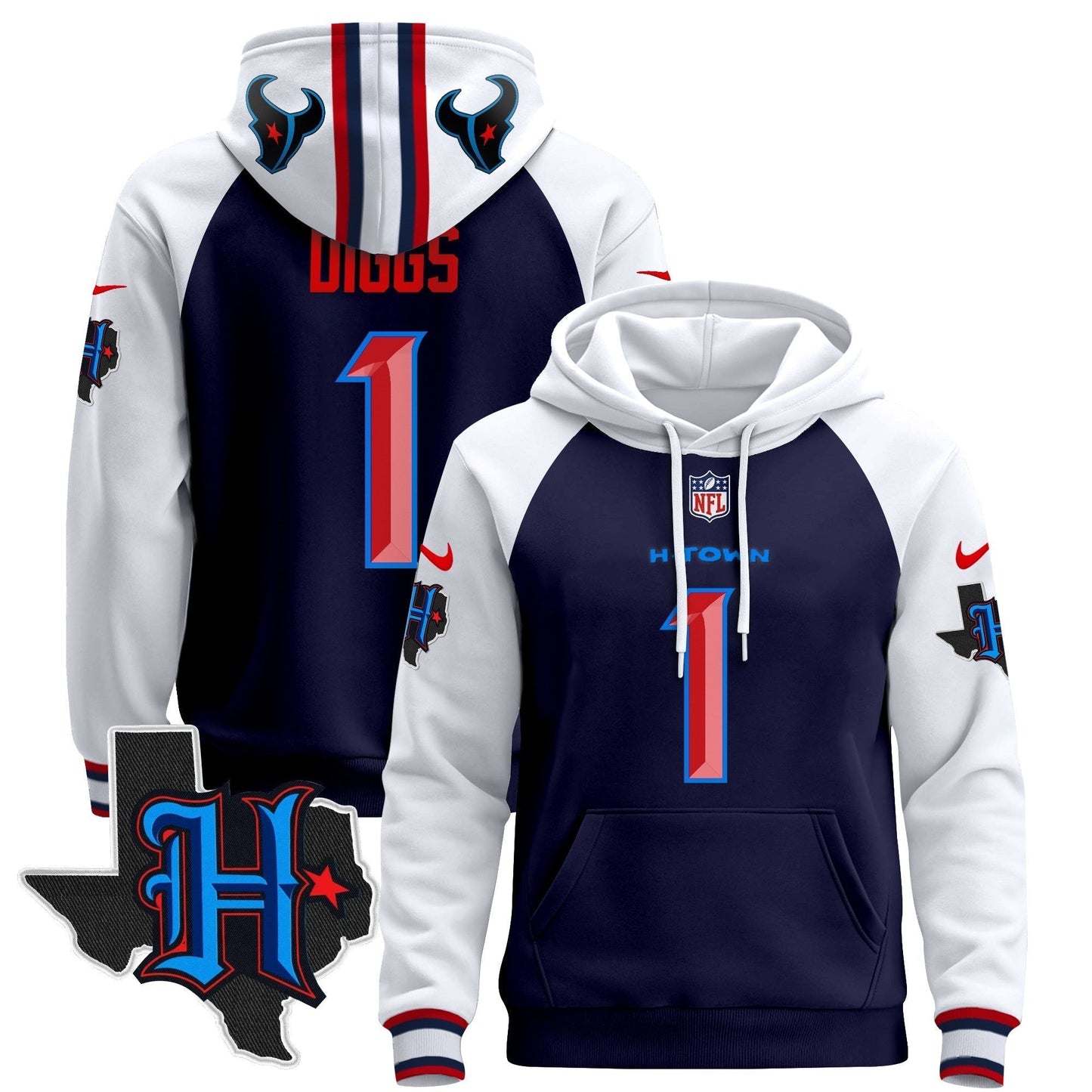 Houston Texans2024 Pullover Hoodie - All Stitched