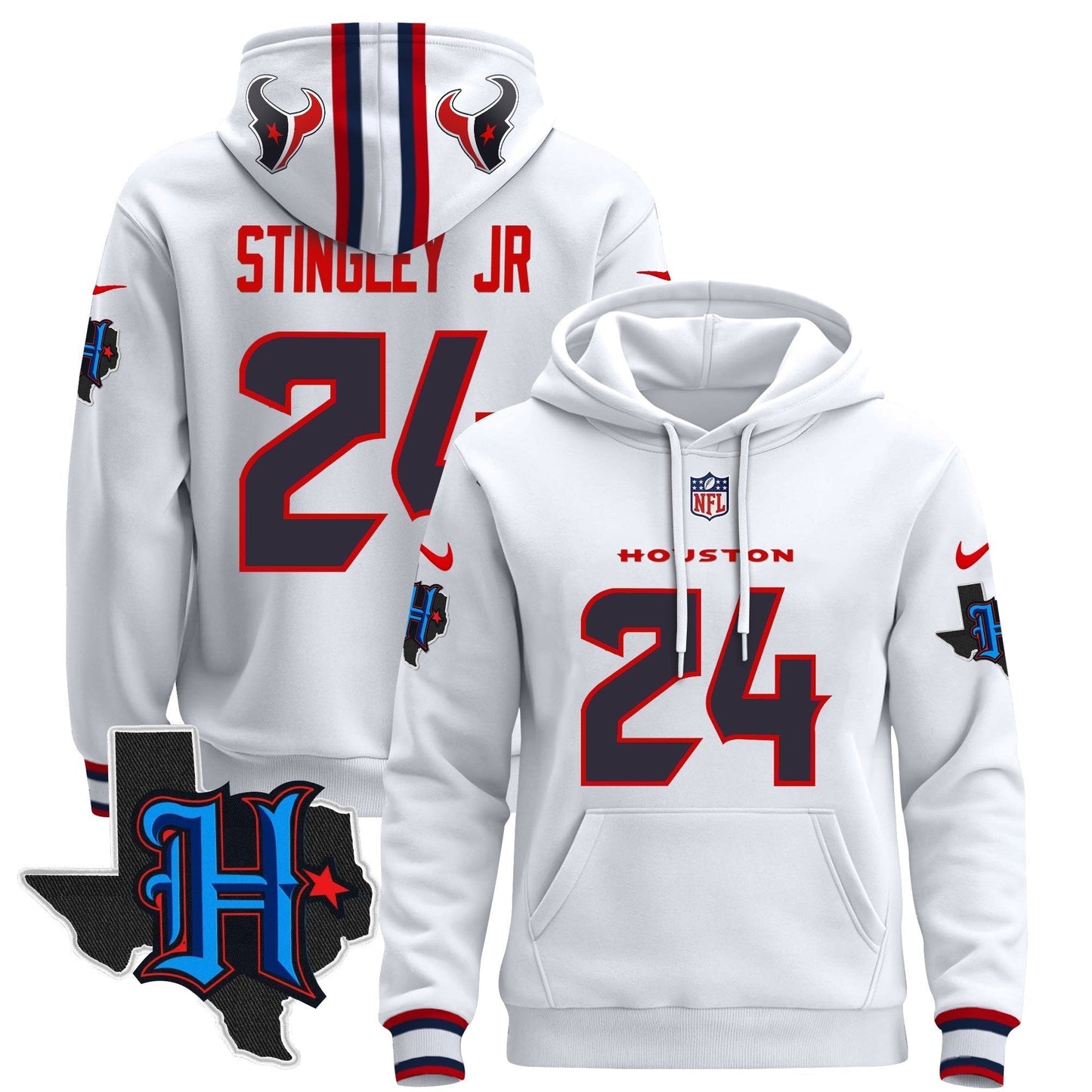 Houston Texans2024 Pullover Hoodie - All Stitched