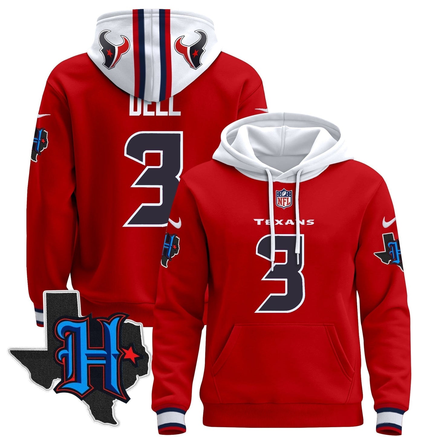 Houston Texans2024 Pullover Hoodie - All Stitched