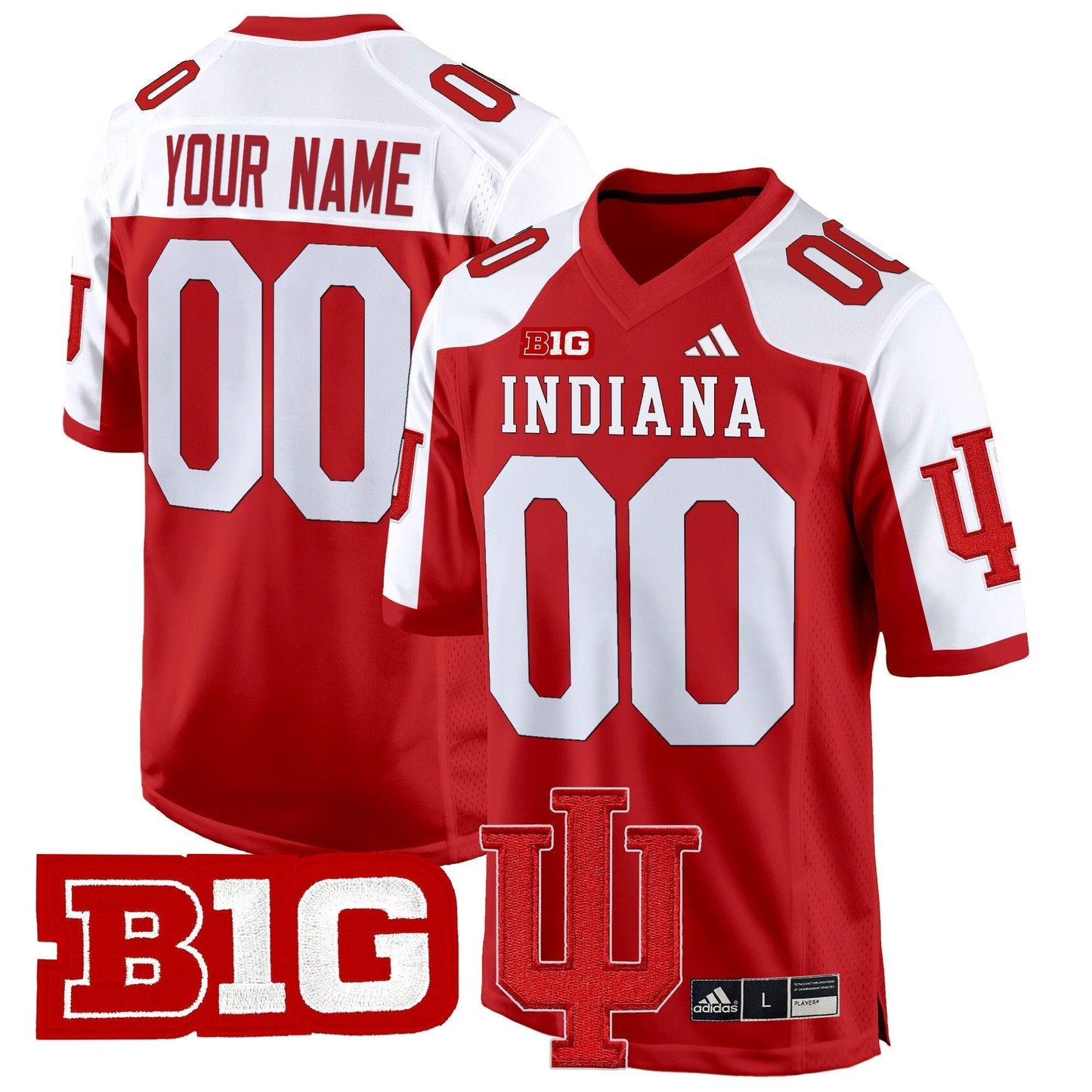 Indiana H 2024 Game Custom Jersey V2 - All Stitched