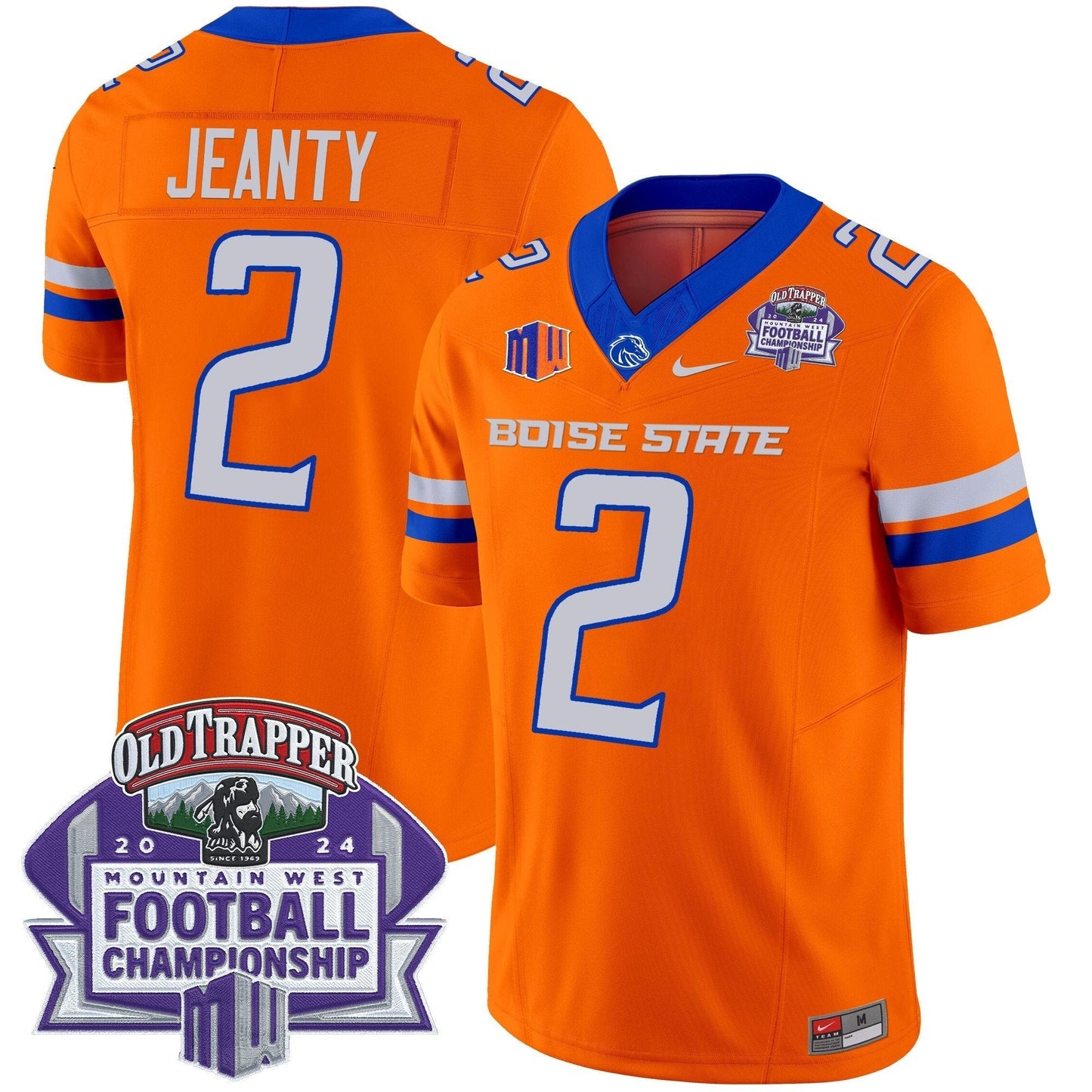 BSU 2024 Championship Vapor Limited Jersey - All Stitched