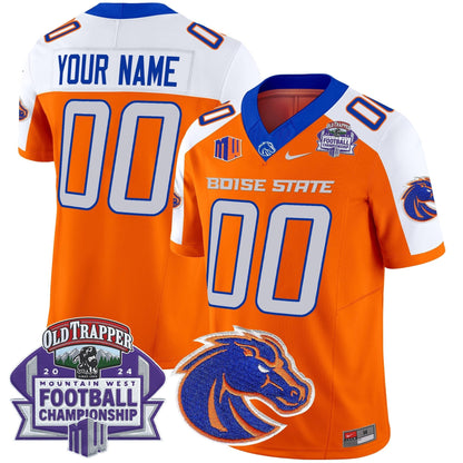 BSU 2024 Championship Vapor Limited Custom Jersey - All Stitched