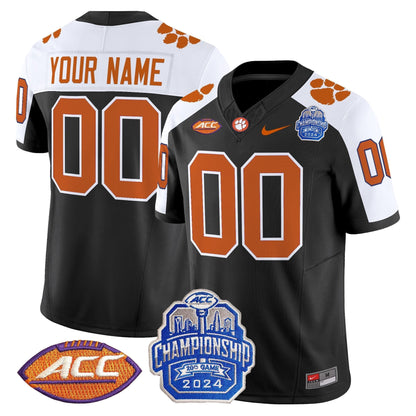 CLEM 2024 ACC Championship Patch Vapor Limited Custom Jersey - All Stitched