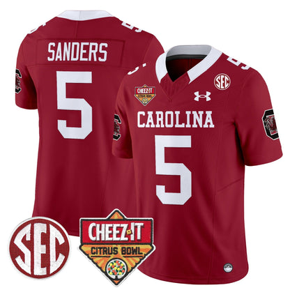 SCAR 1980 Throwback Cheez-It Citrus Bowl Patch Vapor Limited Jersey - All Stitched
