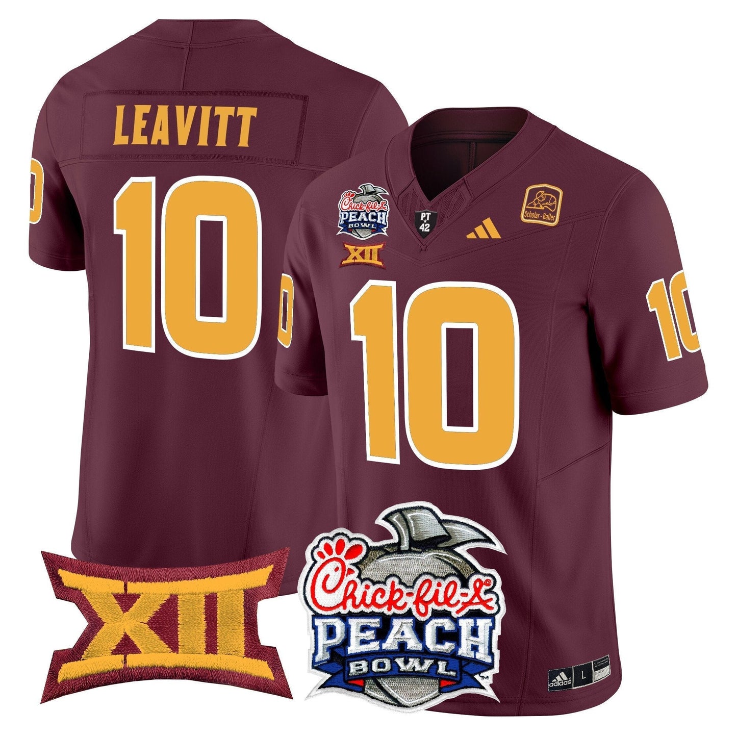 ASU 2025 Peach Bowl Vapor Limited Jersey - All Stitched