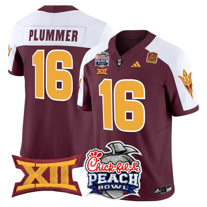 ASU 2025 Peach Bowl Vapor Limited Jersey - All Stitched