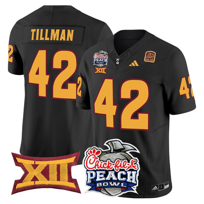 ASU 2025 Peach Bowl Vapor Limited Jersey - All Stitched