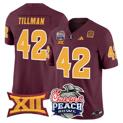 ASU 2025 Peach Bowl Vapor Limited Jersey - All Stitched