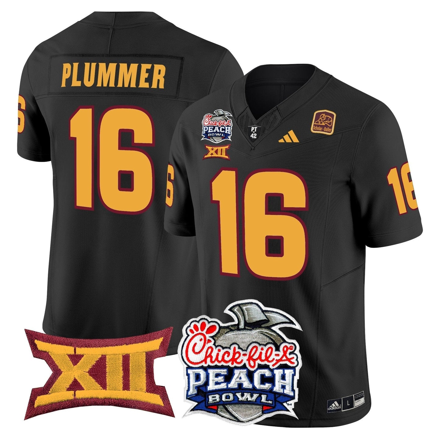 ASU 2025 Peach Bowl Vapor Limited Jersey - All Stitched