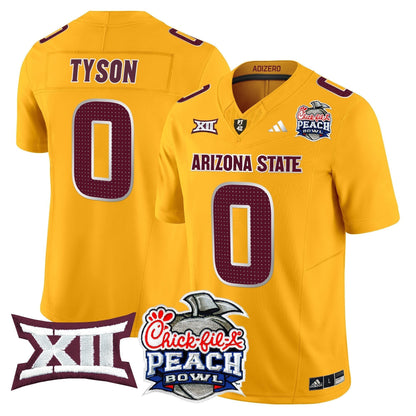 ASU 2025 Peach Bowl Vapor Limited Jersey - All Stitched