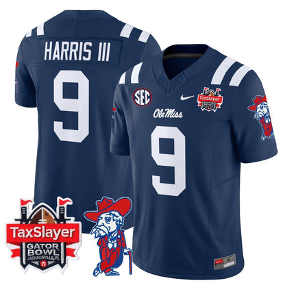 OMR 2025 Gator Bowl Patch Vapor Limited Jersey - All Stitched