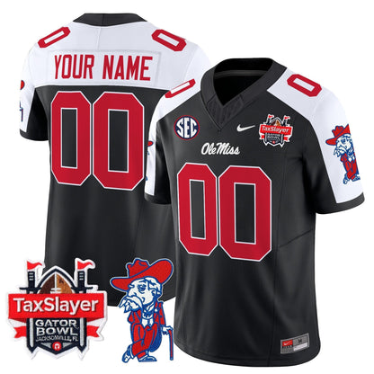 OMR 2025 Gator Bowl Patch Vapor Limited Custom Jersey - All Stitched