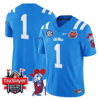 OMR 2025 Gator Bowl Patch Vapor Limited Jersey - All Stitched