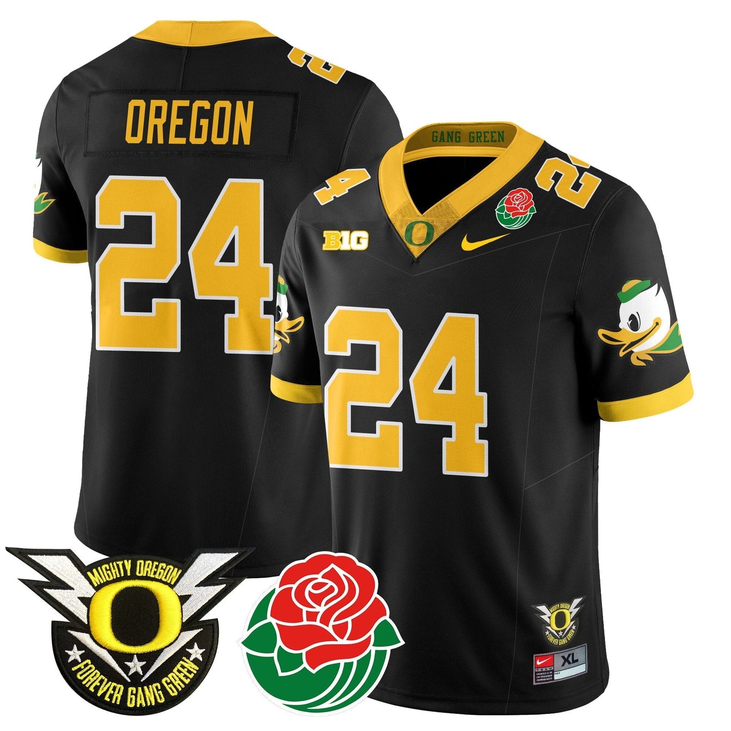 ORE 2024 Rose Bowl Jersey N1 - All Stitched