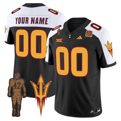 ASU Pat Tillman Honoring Patch Vapor Limited Custom Jersey - All Stitched