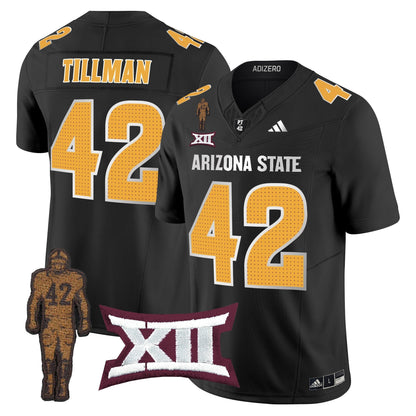ASU 2025 Pat Tillman Honoring Patch Vapor Limited Jersey V2 - All Stitched