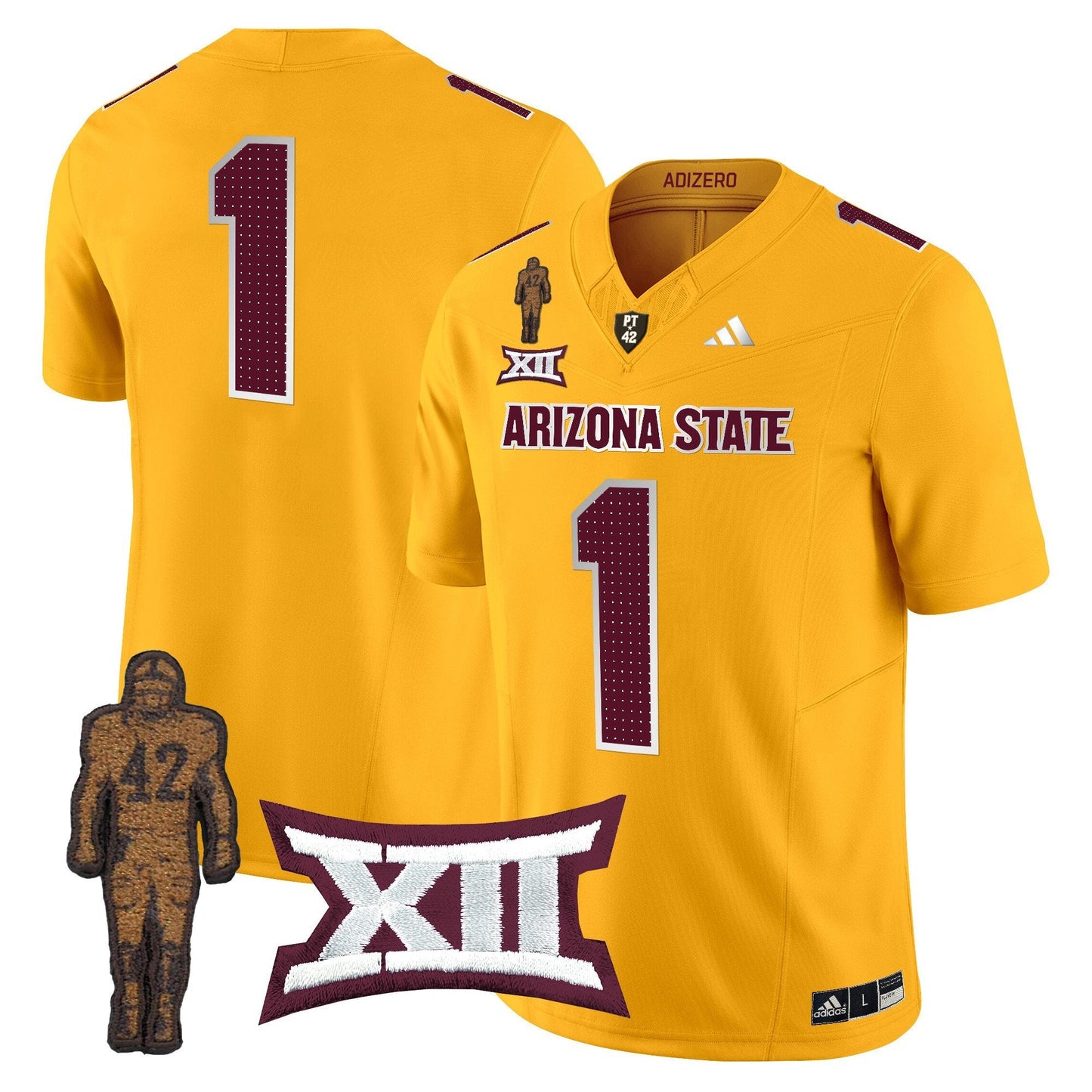 ASU 2025 Pat Tillman Honoring Patch Vapor Limited Jersey V2 - All Stitched