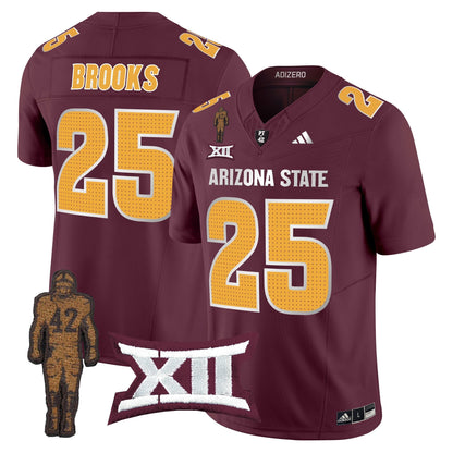 ASU 2025 Pat Tillman Honoring Patch Vapor Limited Jersey V2 - All Stitched