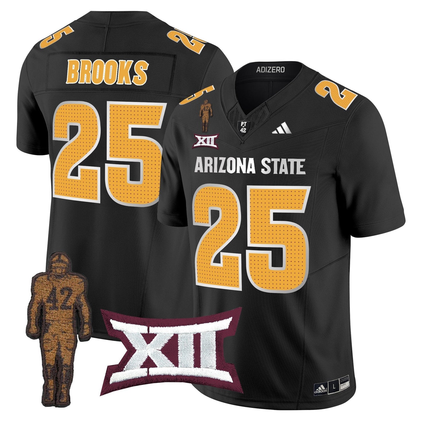 ASU 2025 Pat Tillman Honoring Patch Vapor Limited Jersey V2 - All Stitched