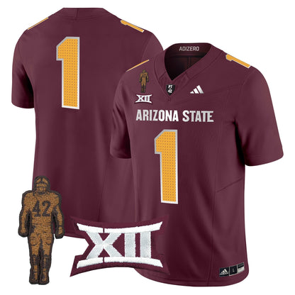 ASU 2025 Pat Tillman Honoring Patch Vapor Limited Jersey V2 - All Stitched