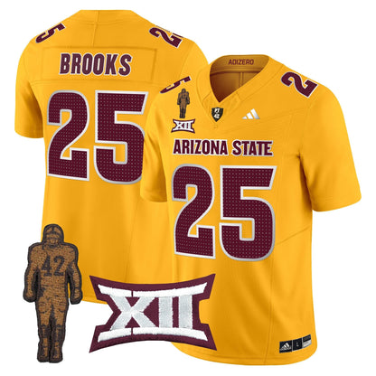 ASU 2025 Pat Tillman Honoring Patch Vapor Limited Jersey V2 - All Stitched