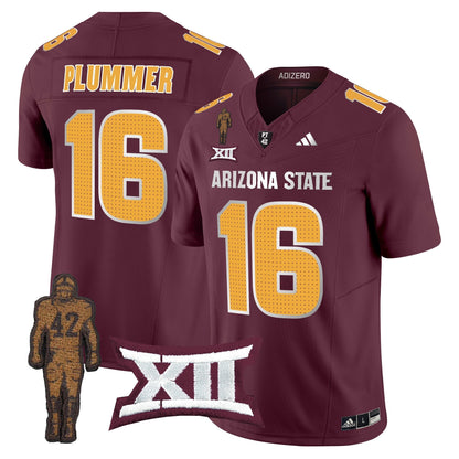 ASU 2025 Pat Tillman Honoring Patch Vapor Limited Jersey V2 - All Stitched