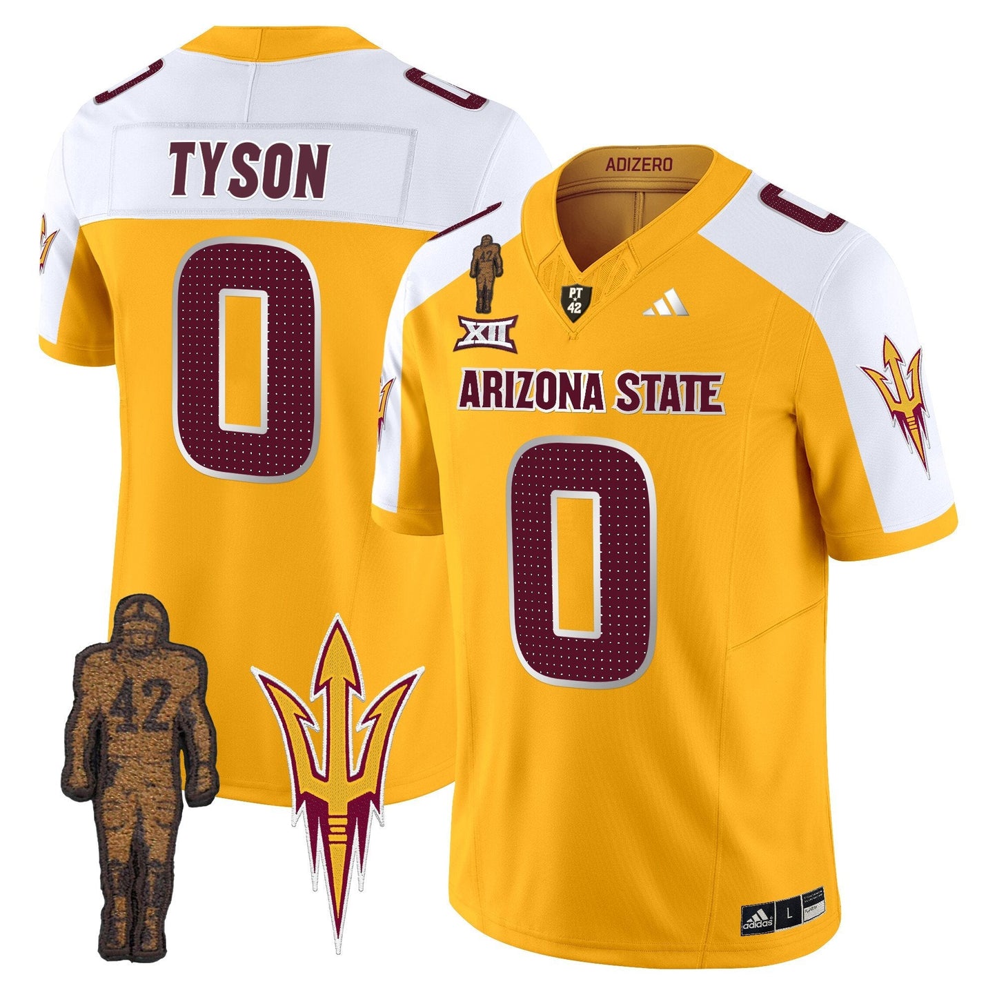 ASU 2025 Pat Tillman Honoring Patch Vapor Limited Jersey V2 - All Stitched