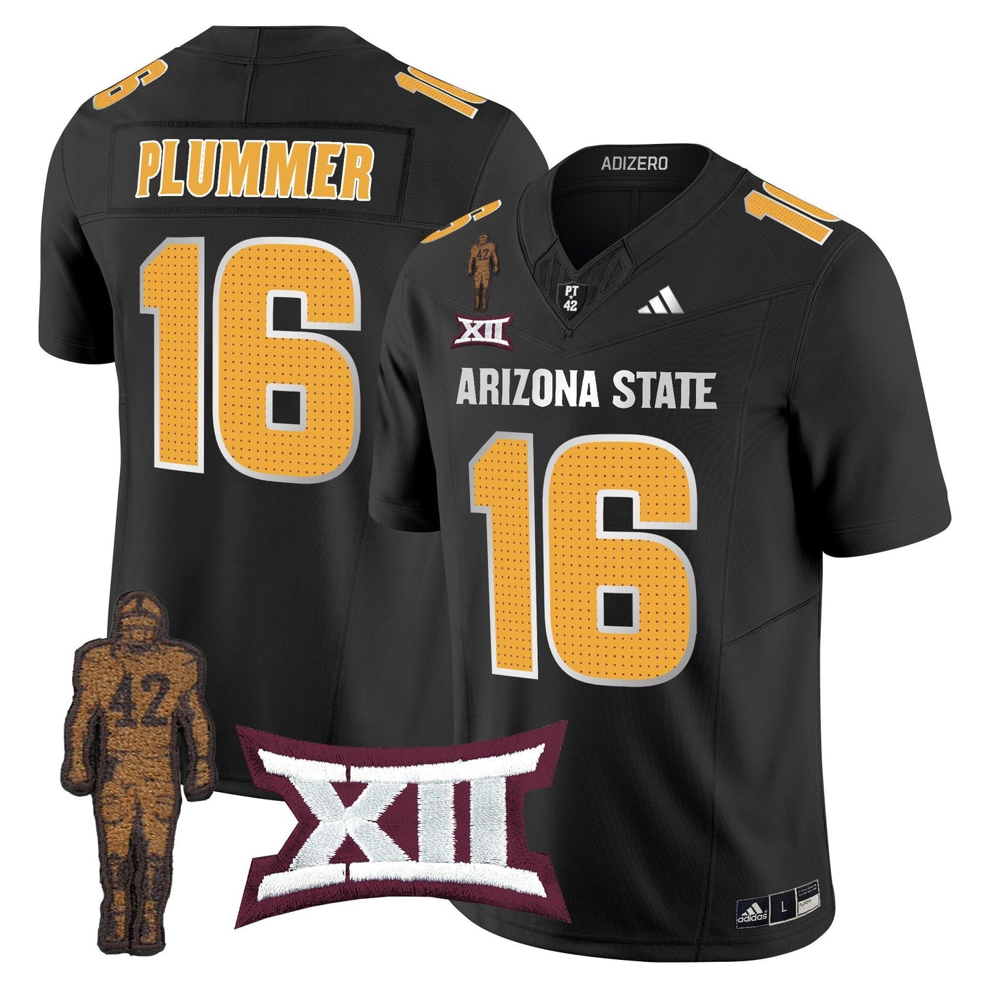 ASU 2025 Pat Tillman Honoring Patch Vapor Limited Jersey V2 - All Stitched