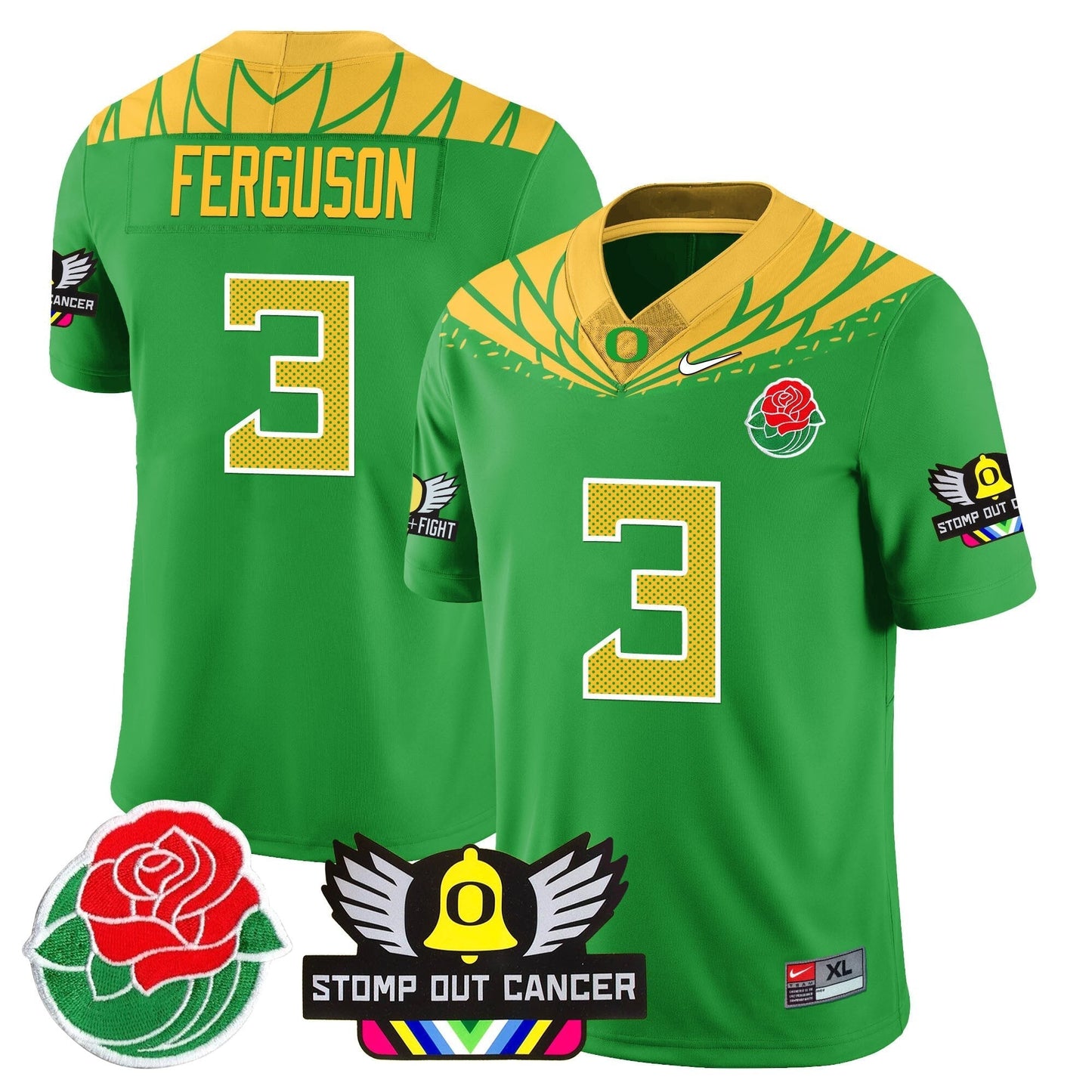 ORE 2024 Rose Bowl Jersey N1 - All Stitched