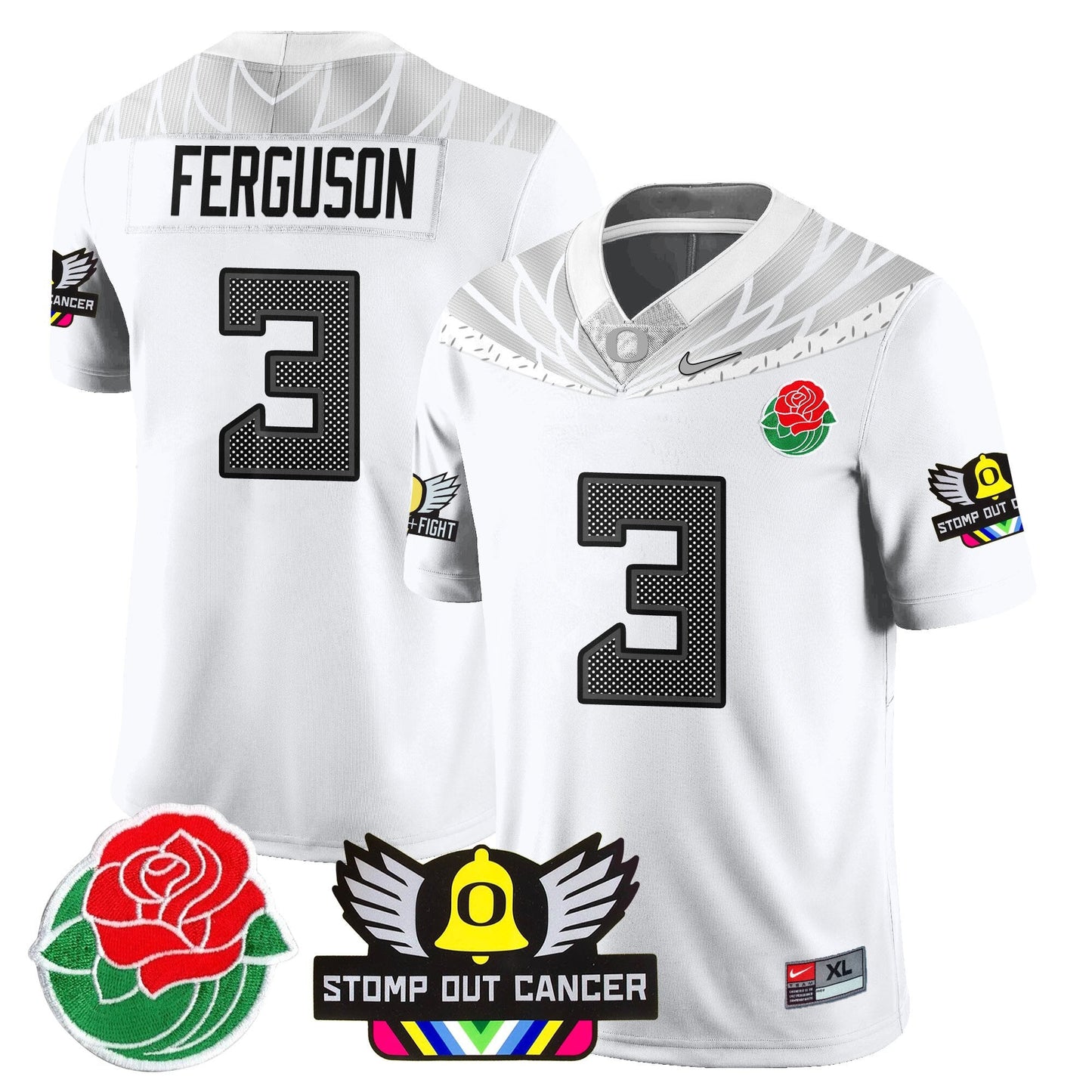 ORE 2024 Rose Bowl Jersey N1 - All Stitched