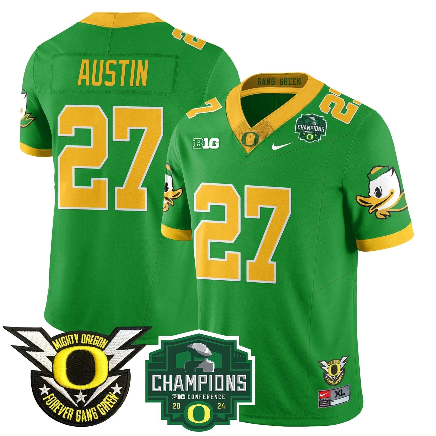 ORE 2024 Big Ten Champions Jersey - All Stitched