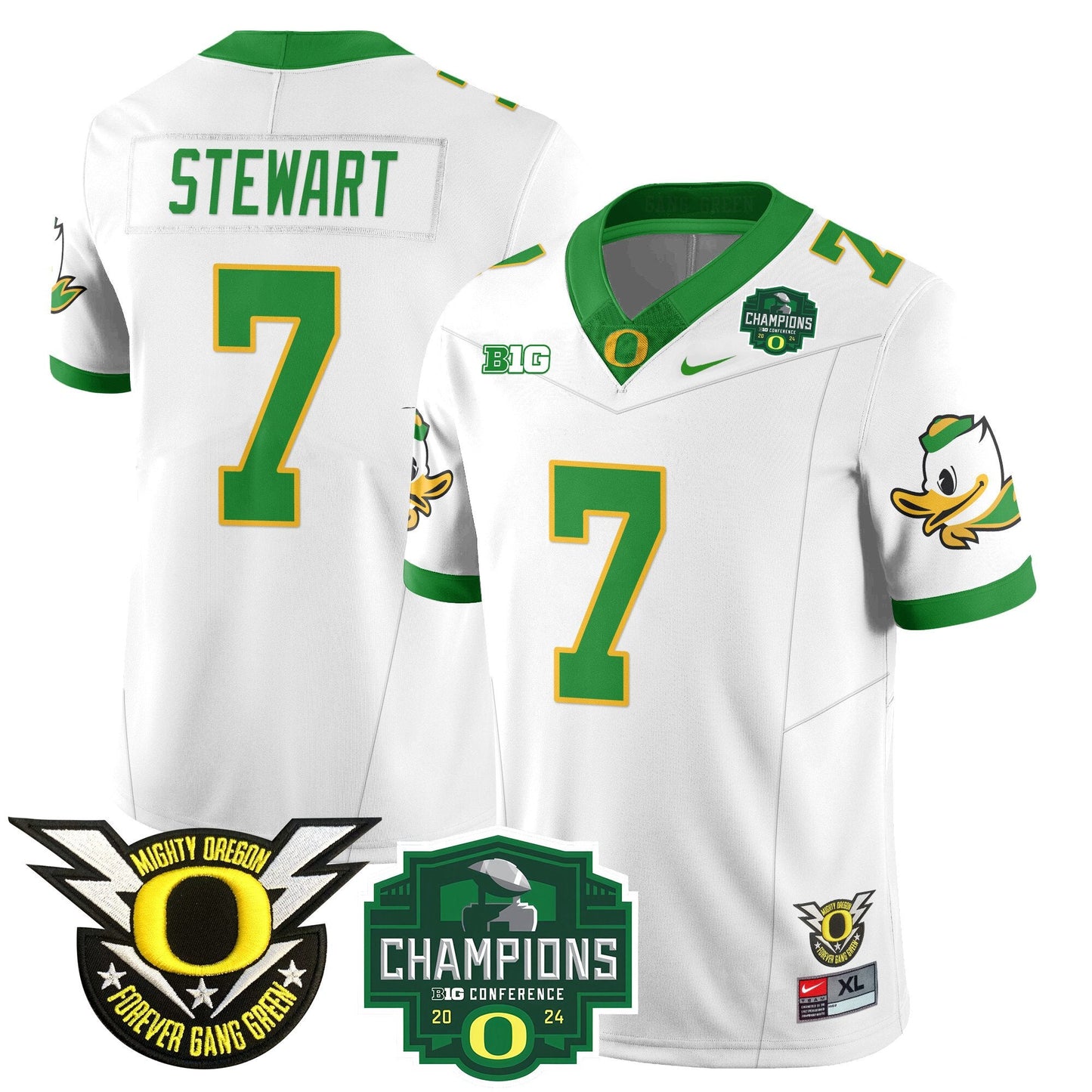 ORE 2024 Big Ten Champions Jersey - All Stitched