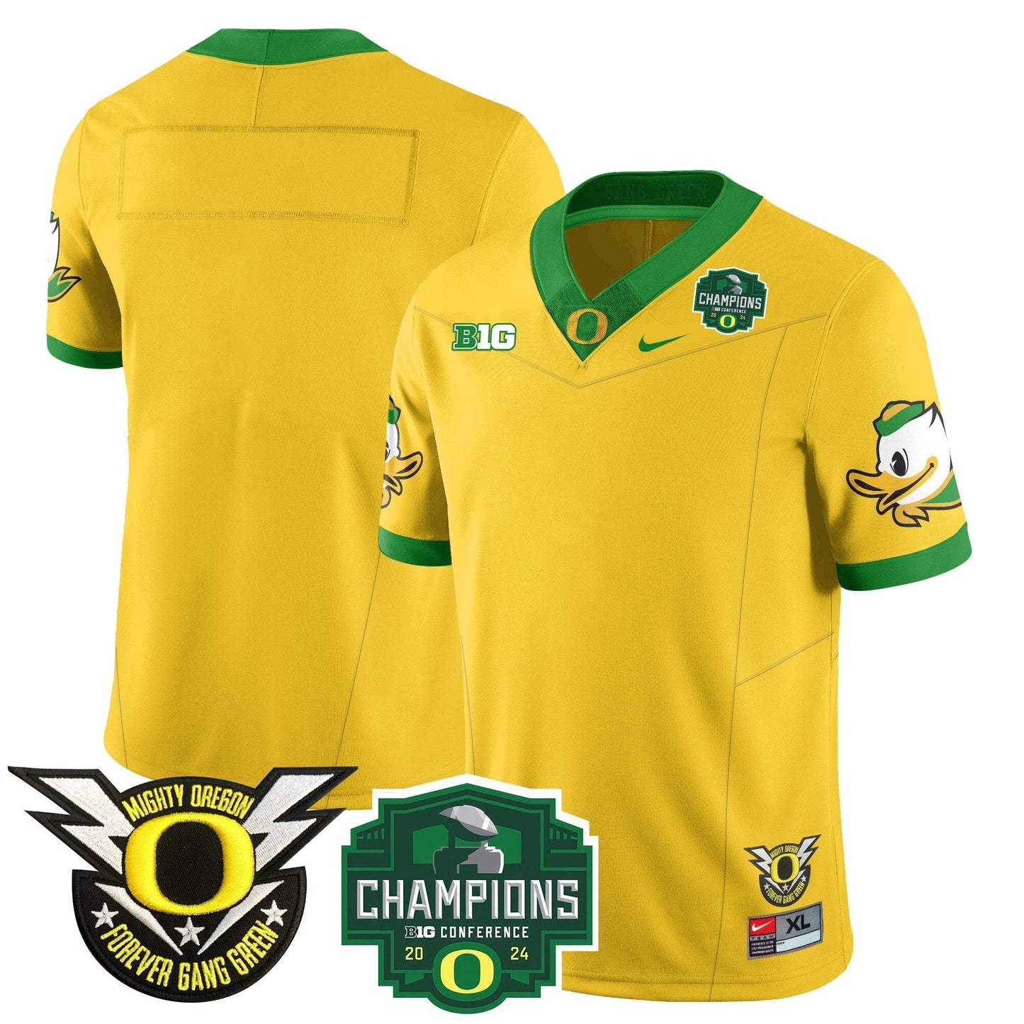 ORE 2024 Big Ten Champions Jersey - All Stitched