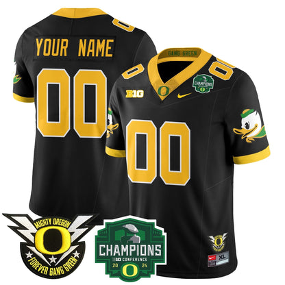 Custom Gender/Size ORE 2024 Big Ten Champions Jersey - All Stitched