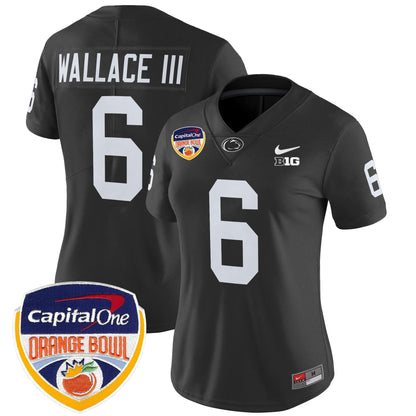Women's PSU Orange Bowl Patch Vapor Limited Jersey V2 - All Stitched