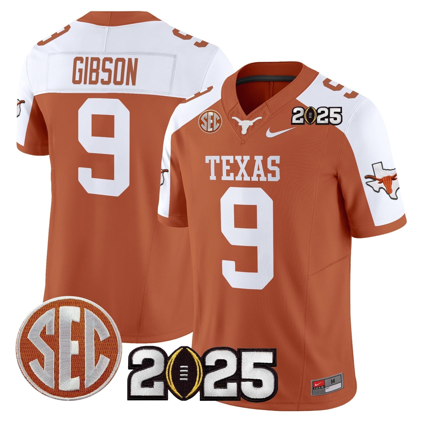 TEX 2025 CFP Final Patch Vapor Limited Jersey - All Stitched