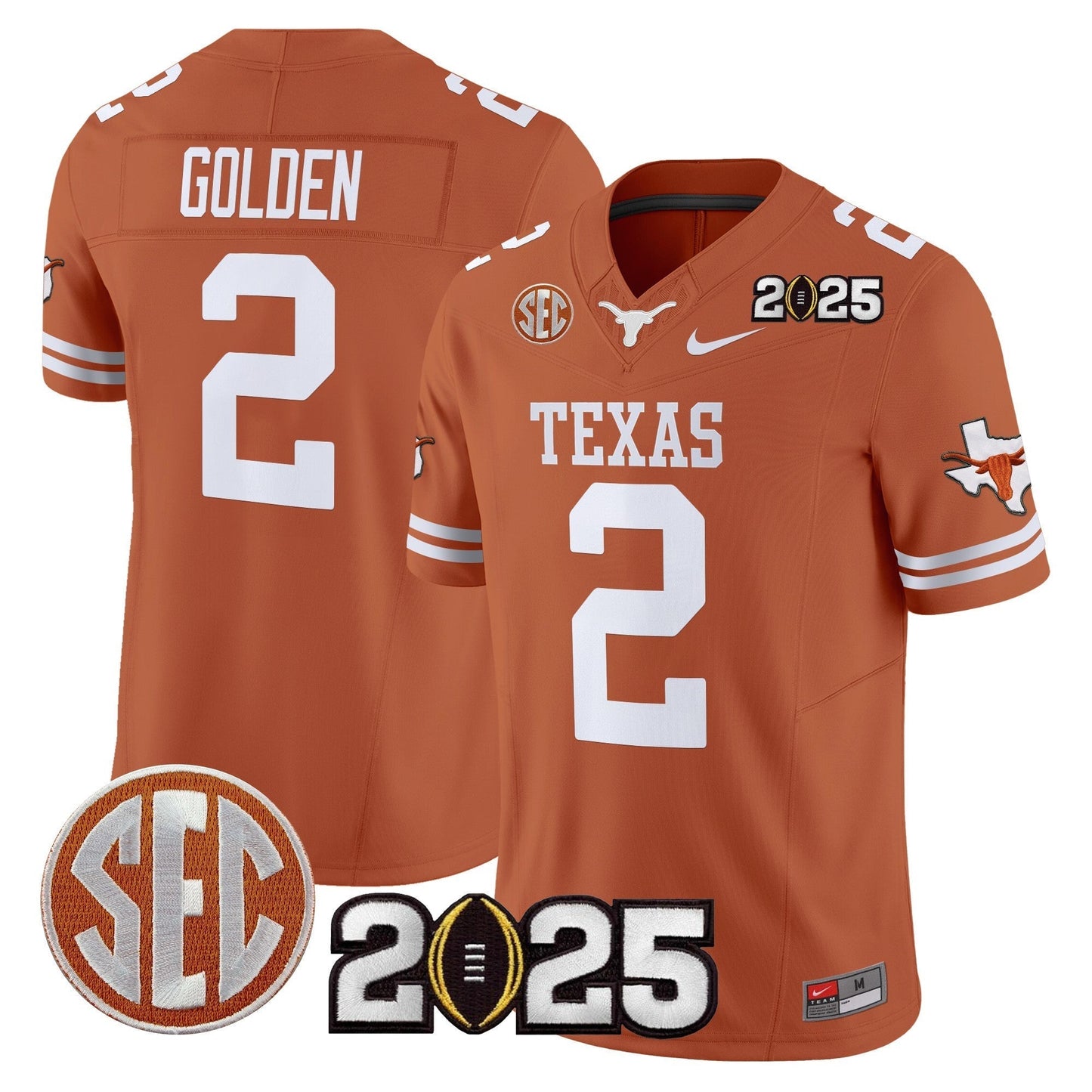 TEX 2025 CFP Final Patch Vapor Limited Jersey - All Stitched
