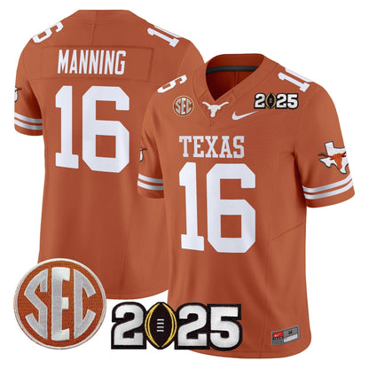 TEX 2025 CFP Final Patch Vapor Limited Jersey - All Stitched
