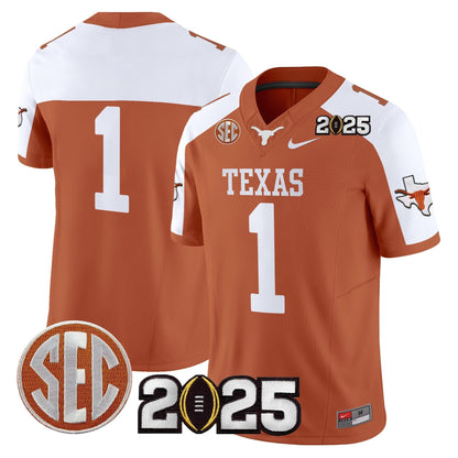 TEX 2025 CFP Final Patch Vapor Limited Jersey - All Stitched