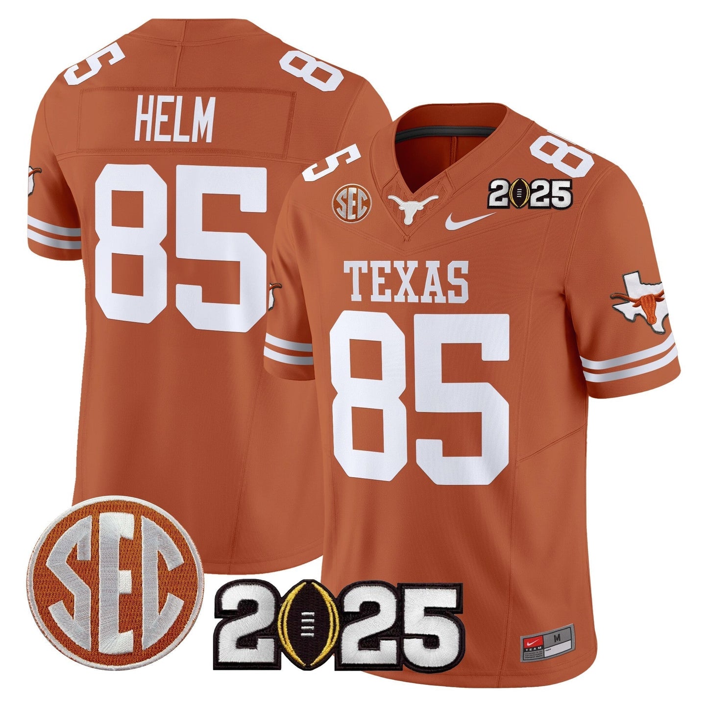 TEX 2025 CFP Final Patch Vapor Limited Jersey - All Stitched