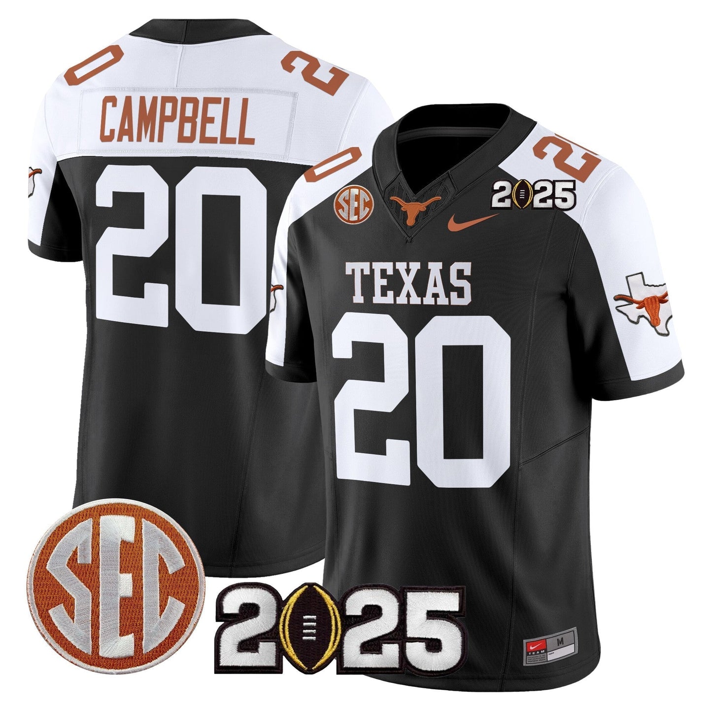 TEX 2025 CFP Final Patch Vapor Limited Jersey - All Stitched