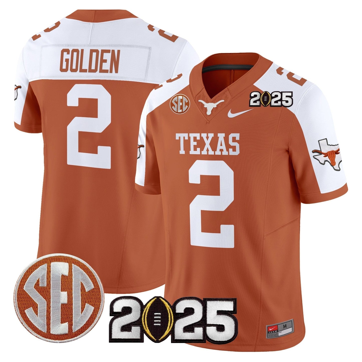 TEX 2025 CFP Final Patch Vapor Limited Jersey - All Stitched
