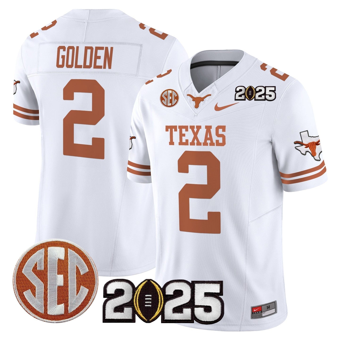 TEX 2025 CFP Final Patch Vapor Limited Jersey - All Stitched