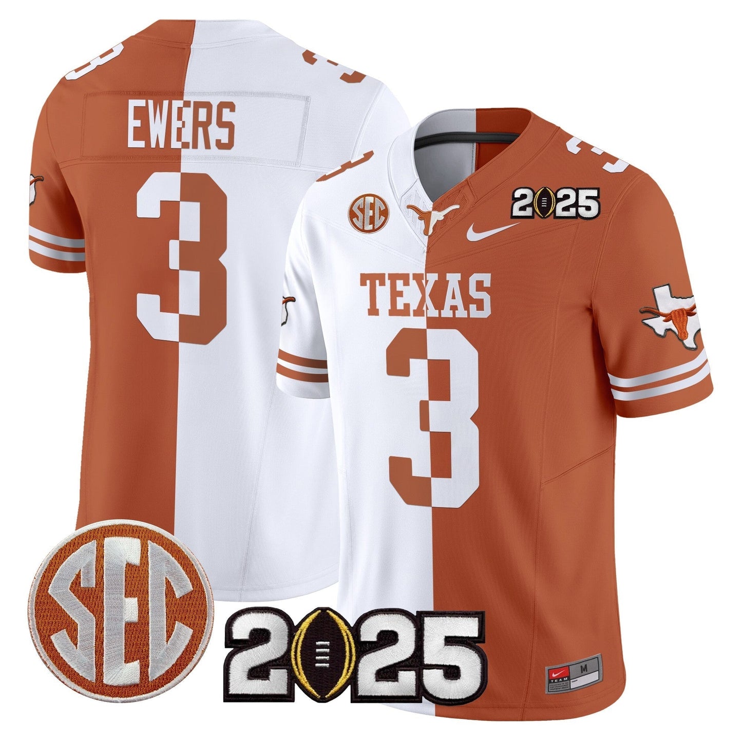 TEX 2025 CFP Final Patch Vapor Limited Jersey - All Stitched