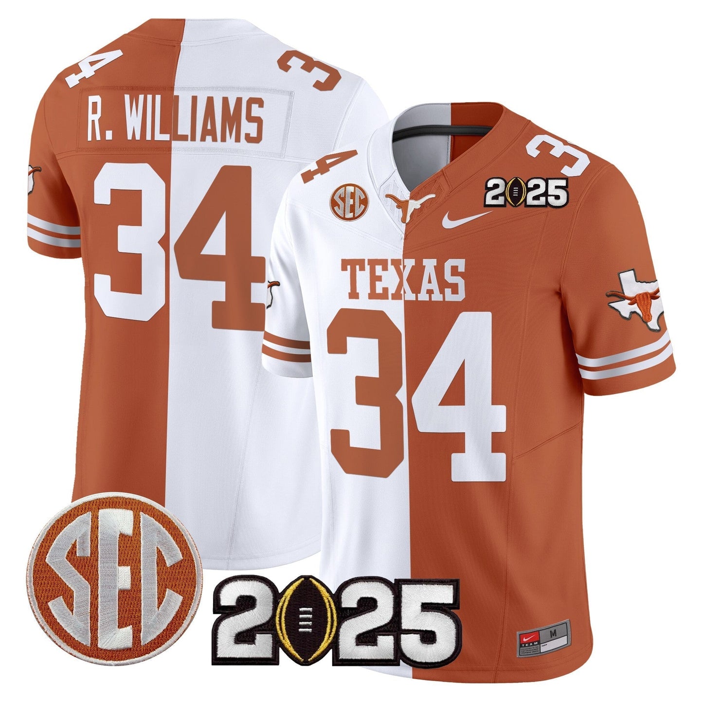 TEX 2025 CFP Final Patch Vapor Limited Jersey - All Stitched