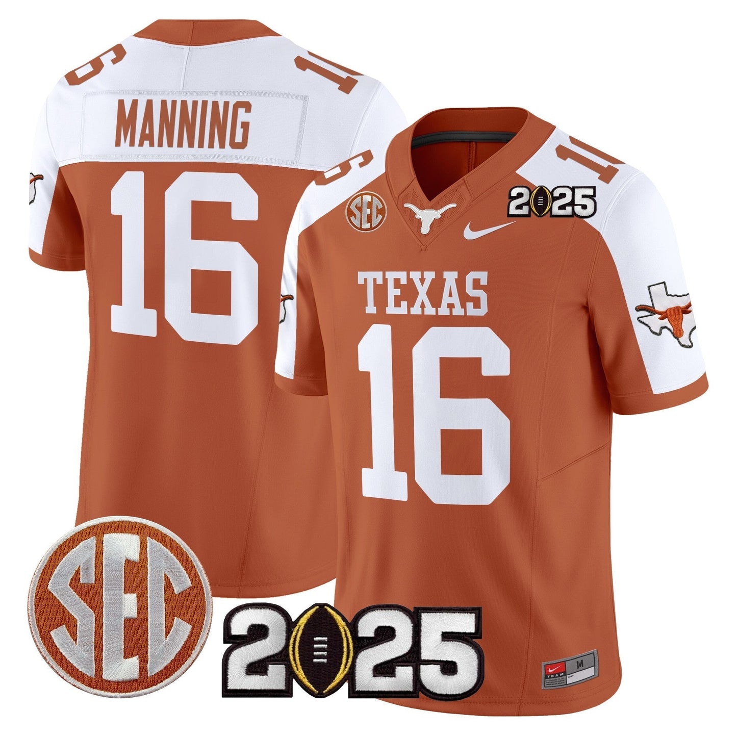 TEX 2025 CFP Final Patch Vapor Limited Jersey - All Stitched