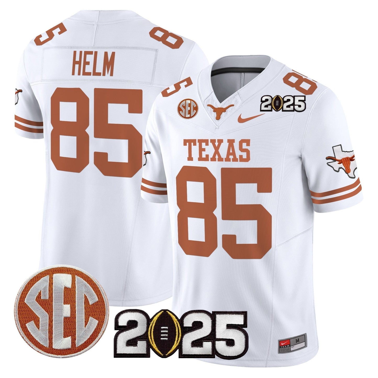 TEX 2025 CFP Final Patch Vapor Limited Jersey - All Stitched