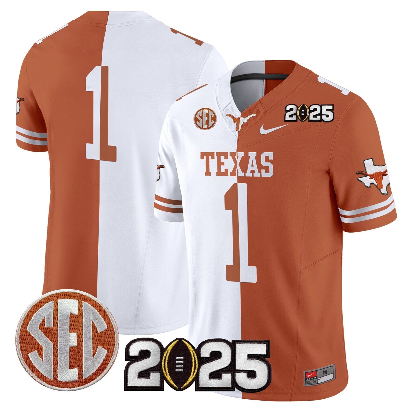 TEX 2025 CFP Final Patch Vapor Limited Jersey - All Stitched