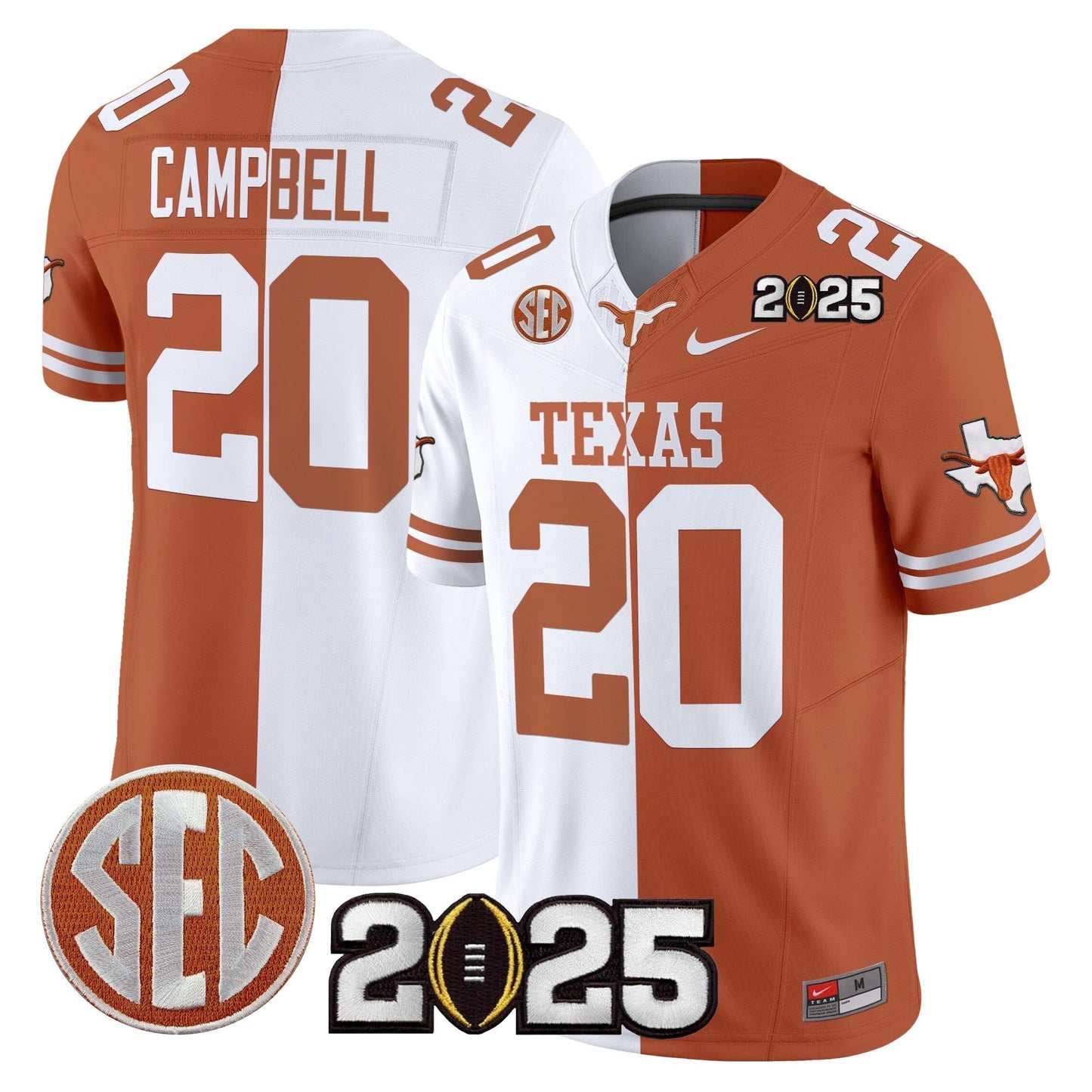 TEX 2025 CFP Final Patch Vapor Limited Jersey - All Stitched