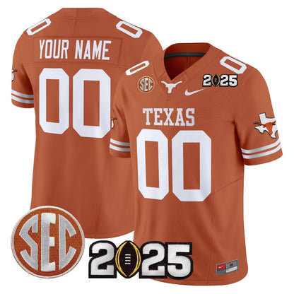 TEX 2025 CFP Final Patch Vapor Limited Custom Jersey - All Stitched
